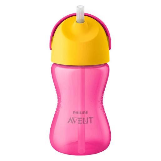 PHILIPS AVENT bočica sa slamkom 300 ml ružičasta