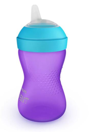 PHILIPS AVENT bočica s mekanim nastavkom ljubičasta 300 ml