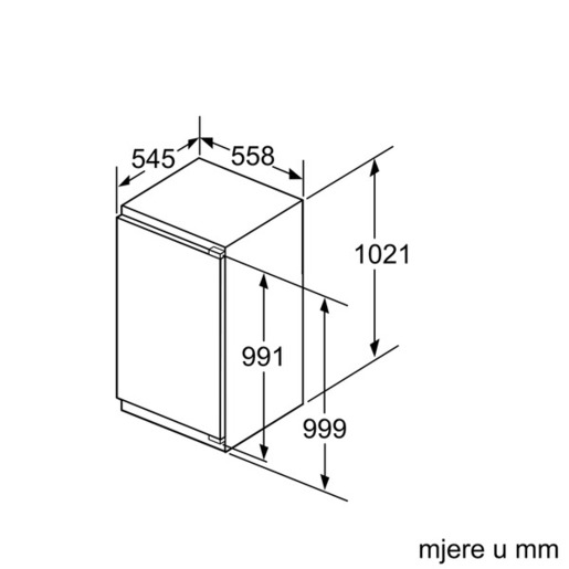 Bosch hladnjak KIR31AF30_ambalaža_TPNJ