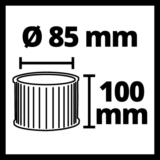 EINHELL filter za usisavač pepela TC-AV 1618 D