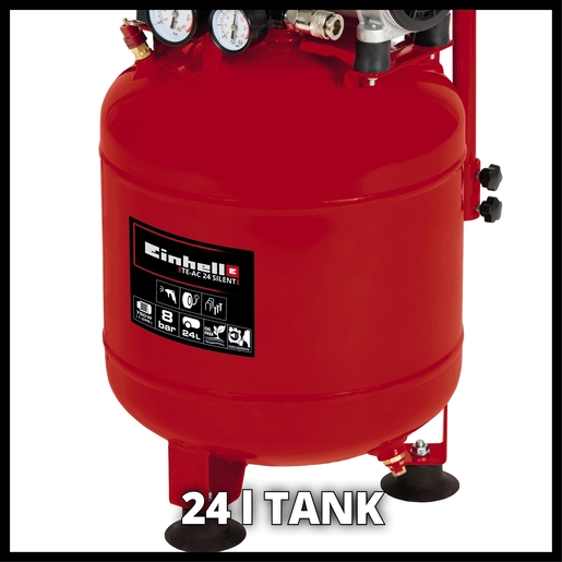 EINHELL tihi kompresor TE -AC 24 Silent