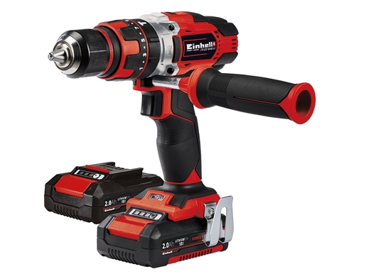 EINHELL aku udarna bušilica u setu TE-CD 18/48 Li-i (2x2,0 Ah)