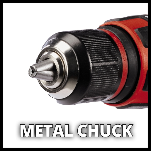 EINHELL aku udarna bušilica u setu TE-CD 18/48 Li-i (2x2,0 Ah)