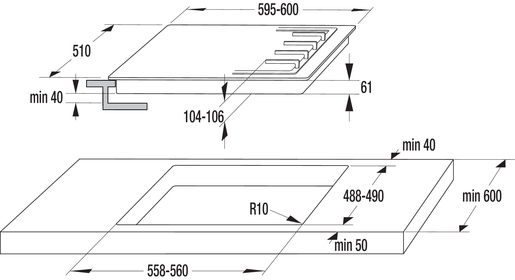 Gorenje ploča KC621USC