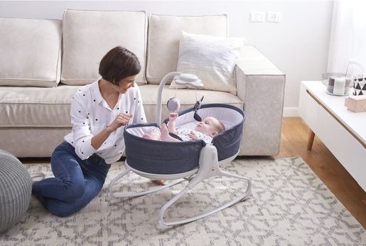 Tiny Love ležaljka 3 u 1 rocker napper denim