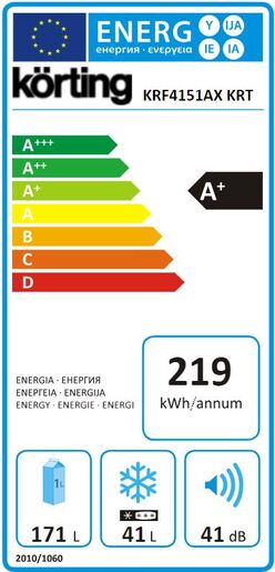 Körting hladnjak  KRF4151AX KRT