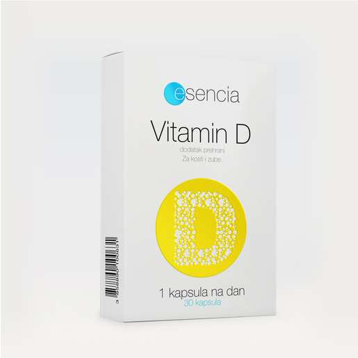 Encian Esencia Vitamin D, 30 Kapsula