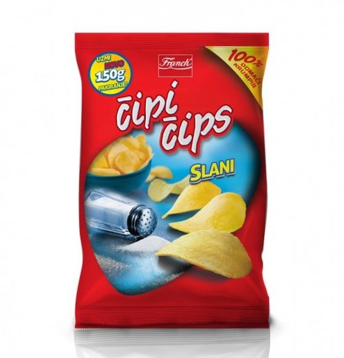 Franck čipi čips 150 g