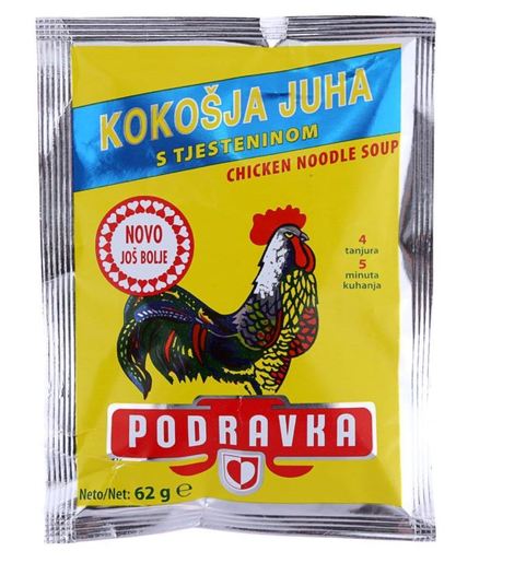 Podravka juha kokoš s tjesteninom 62g