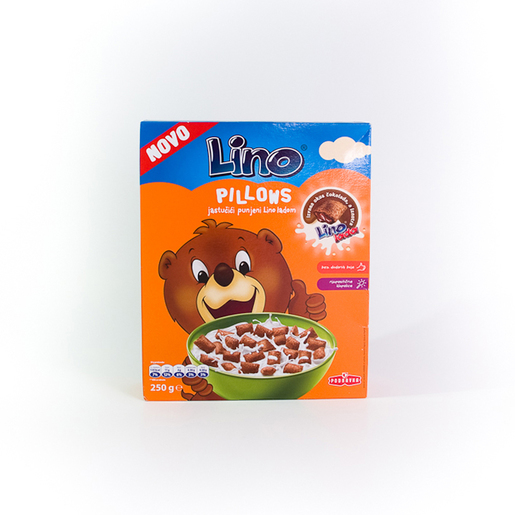 PODRAVKA Lino pillows tamni s tamnim punjenjem, 250g