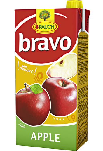 Rauch Bravo nectar jabuka 50% 2l
