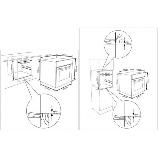 Končar pećnica UPV789IM