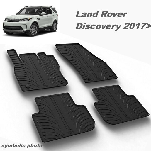 Gumeni auto tepisi za Land Rover Discovery - komplet prednji i zadnji