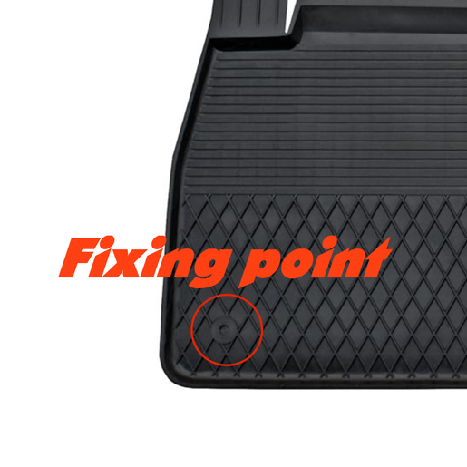 Gumeni auto tepisi za Audi Q5 - komplet prednji i zadnji