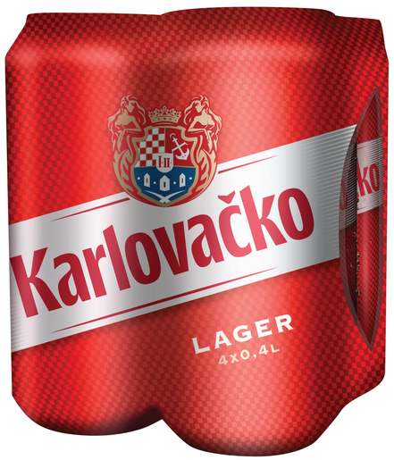 Karlovacko 0,4 lim - 4 pack