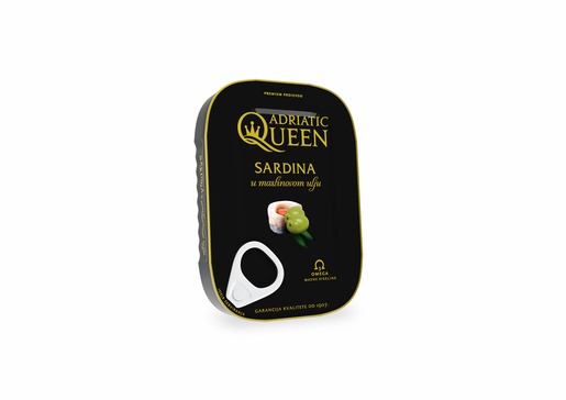 Adriatic queen sardina u maslinovom ulju 105g