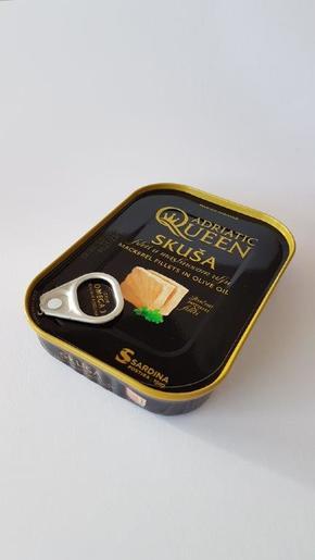 Adriatic queen skuša fileti u maslinovom ulju 105g