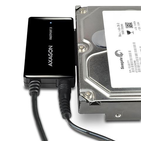 Axagon adapter za 2.5" HDD/SSD, 3.5" HDD, 5.25" ODD, USB 3.0 (ADSA-FP3)
