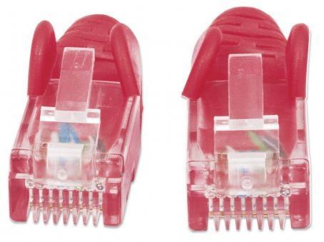 Intellinet mrežni kabel, Cat.6, 0.5m, crveni