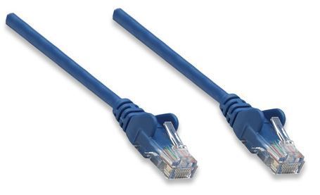 Intellinet mrežni kabel, Cat.5e, 0.5m, plavi