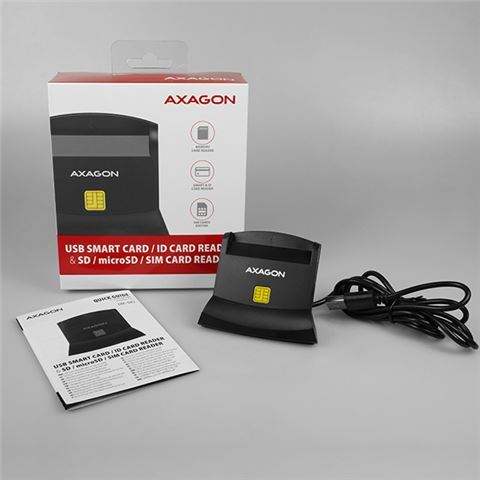 AXAGON CRE-SM1 USB Smart card reader