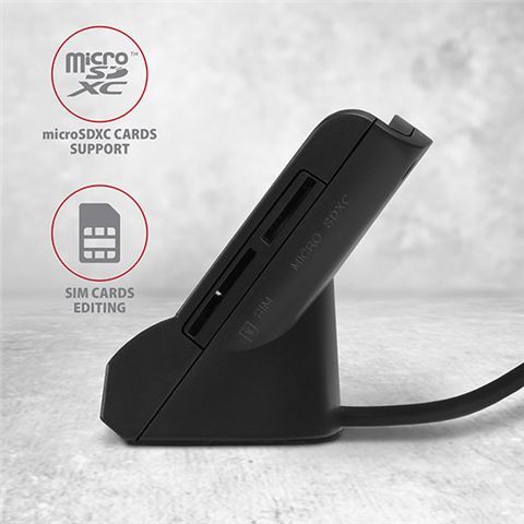 AXAGON CRE-SM1 USB Smart card reader