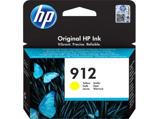 Tinta HP 912, žuta, 3YL79AE