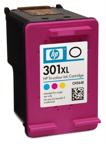 Tinta HP 301XL, tricolor, CH564EE