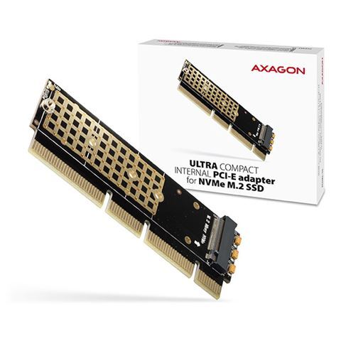 AXAGON kontroler PCIe, M.2 NVMe SSD, 30-80mm (PCEM2-1U)