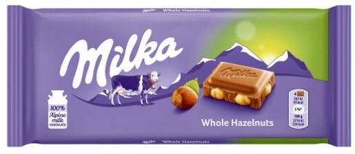 Milka čokolada cijeli lješnjak 100g