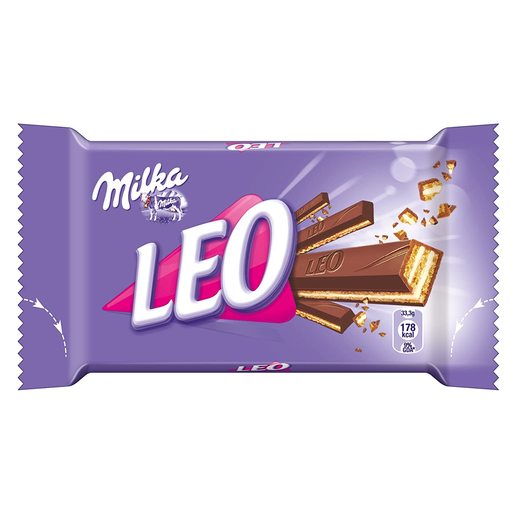 Milka LEO vafel preliven čokoladom 33,3g