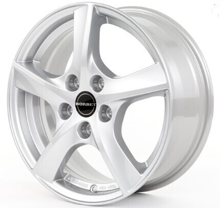 Aluminijski naplatak BORBET TL 6,5x16 5/108 ET50 63,4 brillant silver