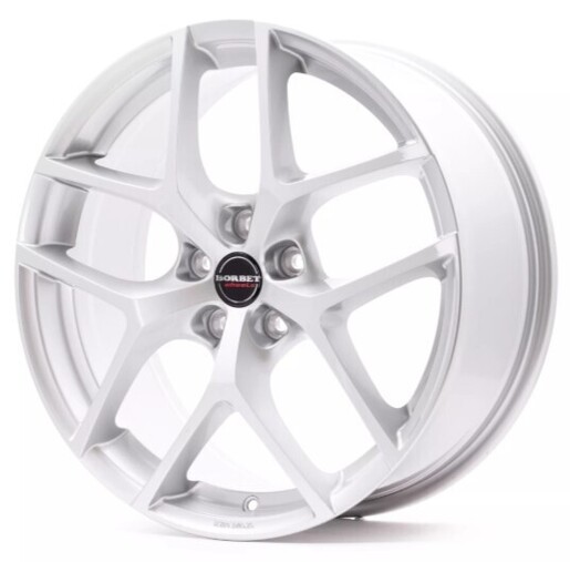 Aluminijski naplatak BORBET Y 7x16 5/100 ET38 57,1 crystal silver