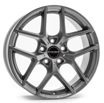 Aluminijski naplatak BORBET Y 7x16  5/120 ET31 72,5 titan matt BMW