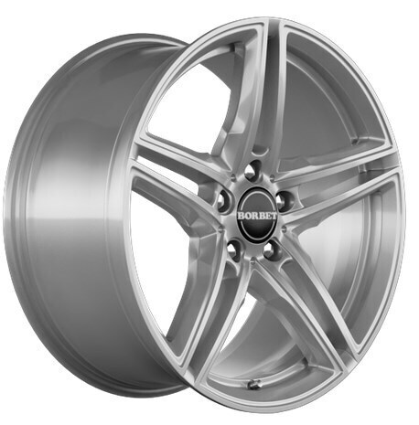 Aluminijski naplatak BORBET XR 7,5x16 5/112 ET45 66,6 brillant silver