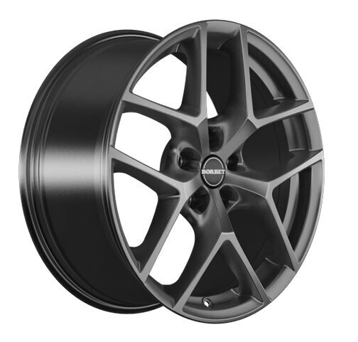Aluminijski naplatak BORBET Y 7x16 5/105 ET38 56,6 titan matt