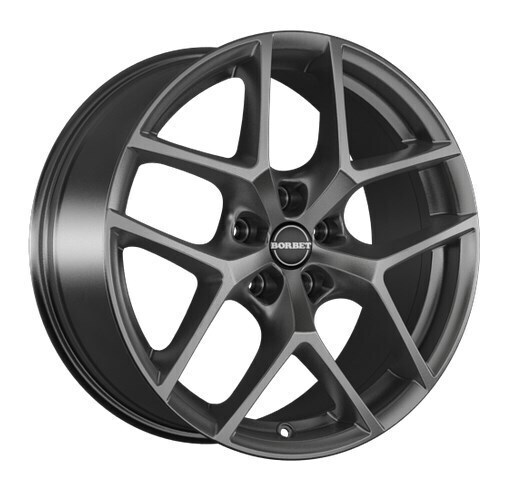 Aluminijski naplatak BORBET Y 7x16 5/105 ET38 56,6 titan matt