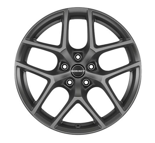 Aluminijski naplatak BORBET Y 7x16 5/105 ET38 56,6 titan matt