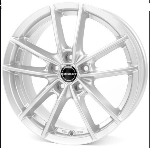 Aluminijski naplatak BORBET W 6x15 5/112 ET43 57,1 crystal silver