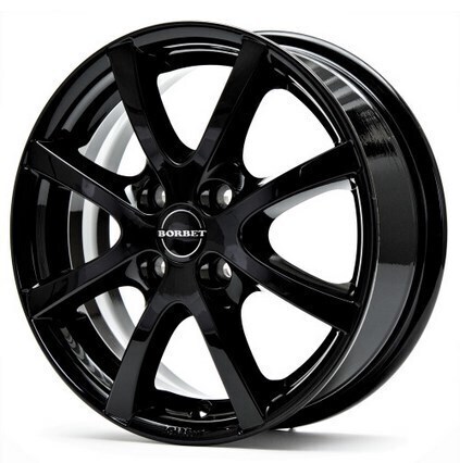 Aluminijski naplatak BORBET LV4 5,5x14 4/100 ET35 64 black glossy