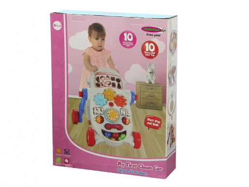 Jamara guralica-hodalica za bebe s aktivnostima i glazbenom kutijom First Walker