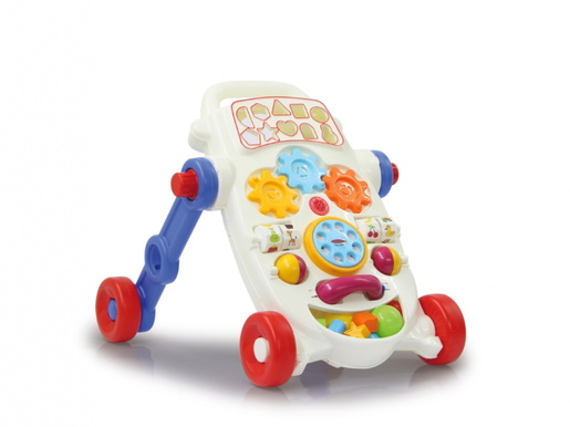 Jamara guralica-hodalica za bebe s aktivnostima i glazbenom kutijom First Walker