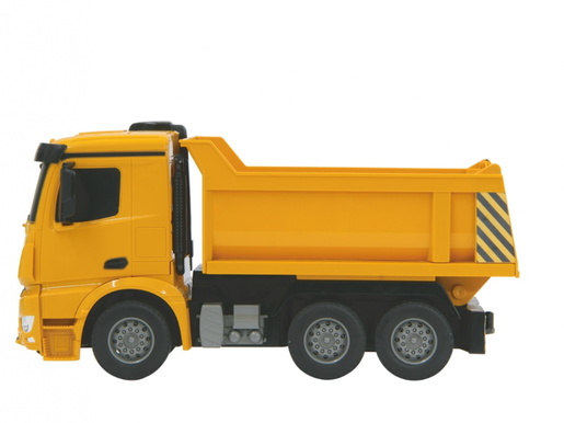 Jamara kamion na daljinsko upravljanje, kiper Mercedes Arocs, žuti 1:26