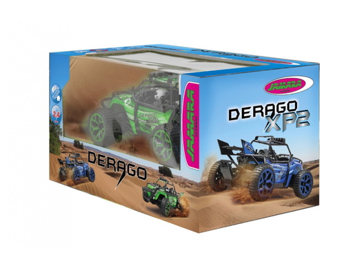 Jamara auto na daljinsko upravljanje Derago XP1, 4WD, zeleni 1:18