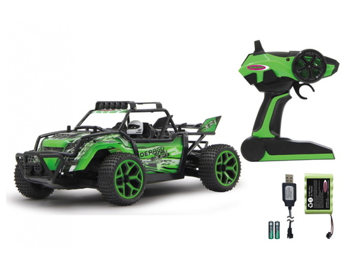 Jamara auto na daljinsko upravljanje Derago XP1, 4WD, zeleni 1:18