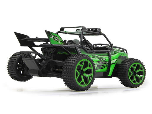 Jamara auto na daljinsko upravljanje Derago XP1, 4WD, zeleni 1:18