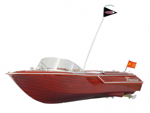 Jamara brod na daljinsko upravljanje Venezia, boja drva