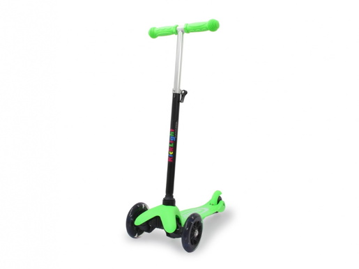 Jamara romobil za djecu, 3 kotača, svjetla na kotačima, zeleni