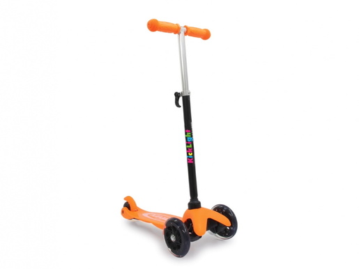 Jamara romobil za djecu, 3 kotača, svjetla na kotačima, narančasti