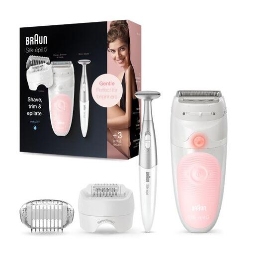 BRAUN epilator SES 5-820 +bikini trimer